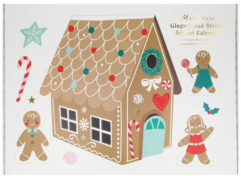Adventný kalendár Gingerbread – Meri Meri