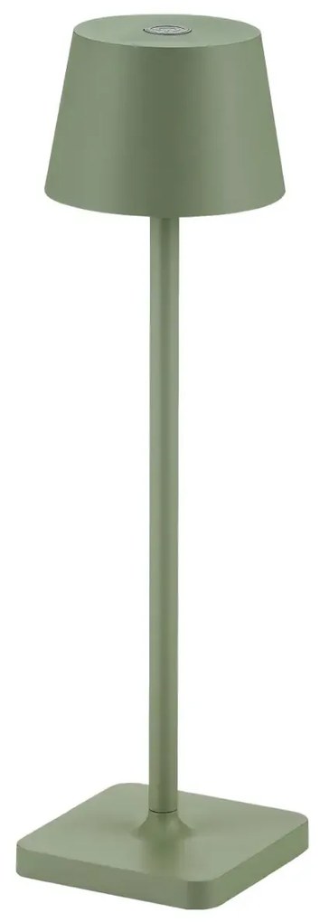 Vonkajšia stolová lampa Deck zelená