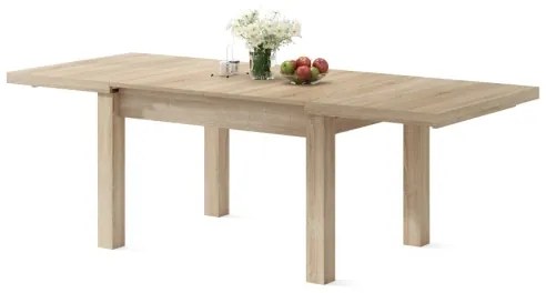 Rozkladací jedálenský stôl RALF dub sonoma pre 12 osôb