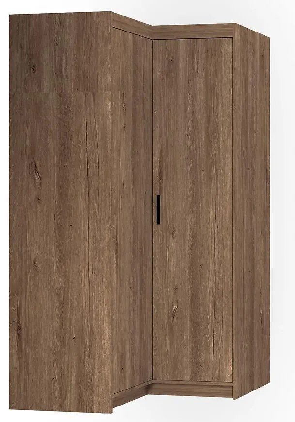 Skriňa Elena 2D Rohová dub lefkas