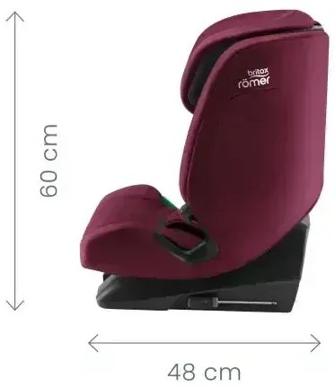 Autosedačka BRITAX Evolvafix - dusty rose 2024