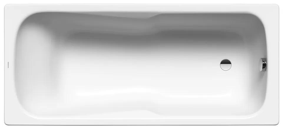 Obdĺžniková vaňa Kaldewei Dyna Set 170x75 cm smaltovaná oceľ alpská biela KW620