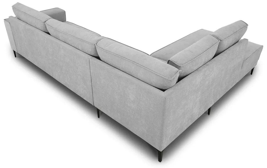 Sivá rohová pohovka (ľavý roh/do L) Copenhagen – Scandic