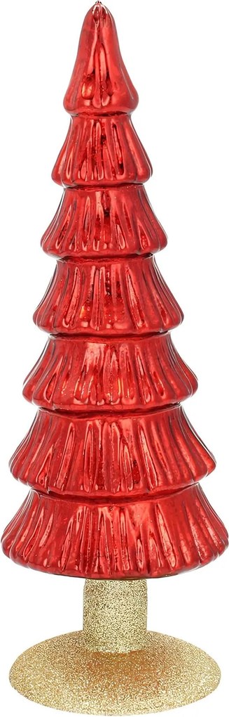 Dekorácia Red Christmas Tree 36cm