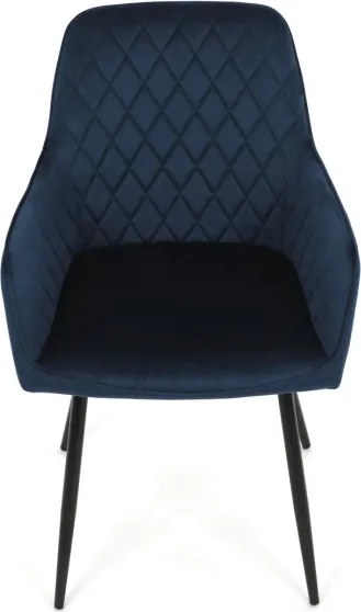 Jedálenská stolička modrá DCH-215 BLUE4