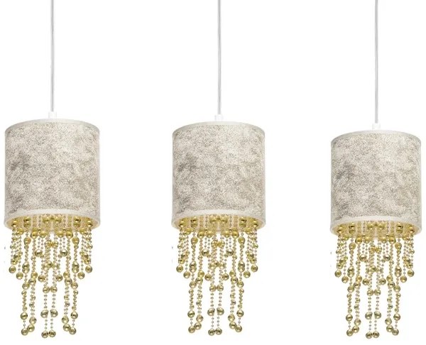 Luster na lanku ALMERIA 3xE27/60W/230V