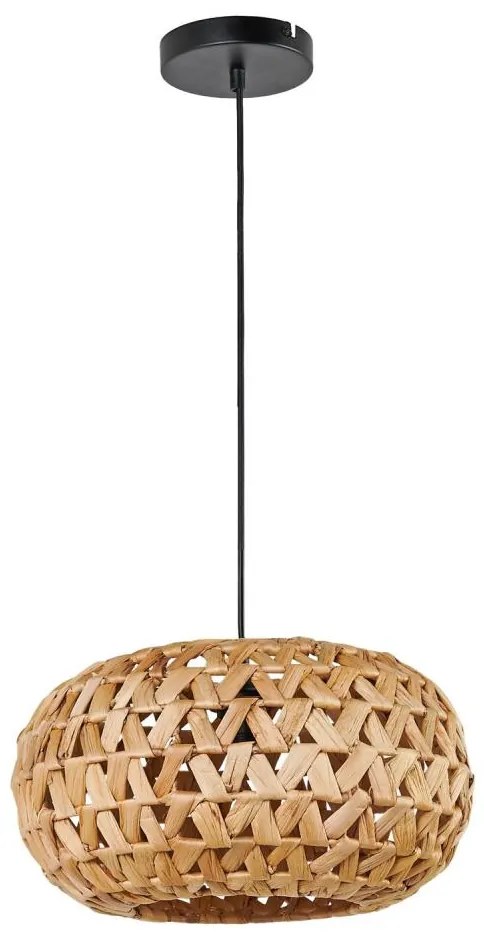 Luster na lanku HOSHI 1xE27/20W/230V pr. 38 cm konope