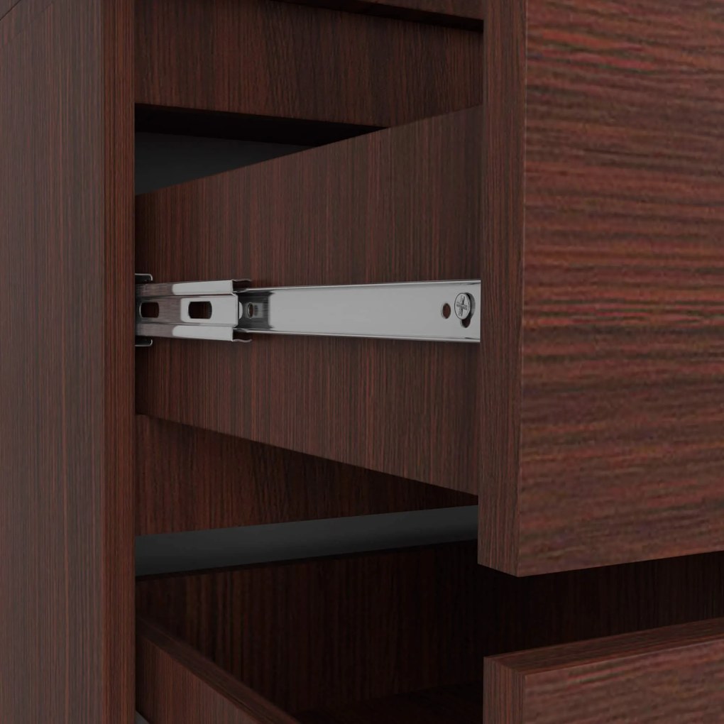 Šatníková skriňa s nadstavcom Star 90 cm wenge