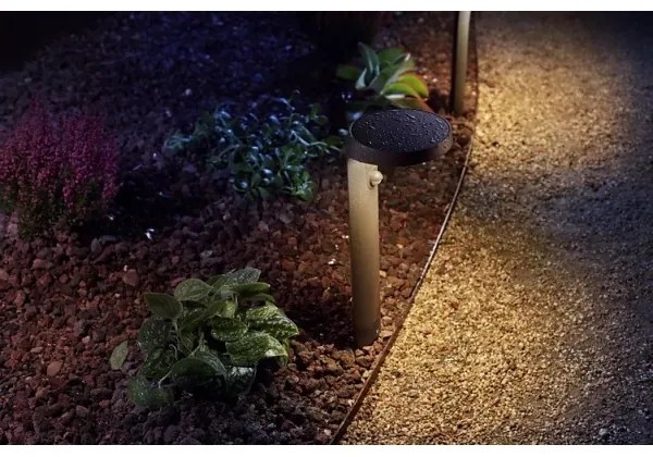 Philips - LED Vonkajšia lampa so senzorom TYLA LED/9W/230V 2700K IP44