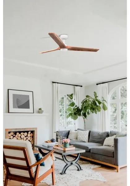 FARO 33810-1TW - LED Stmiev. ventilátor HEYWOOD LED/10W/230V 2700/4000/6000K + DO