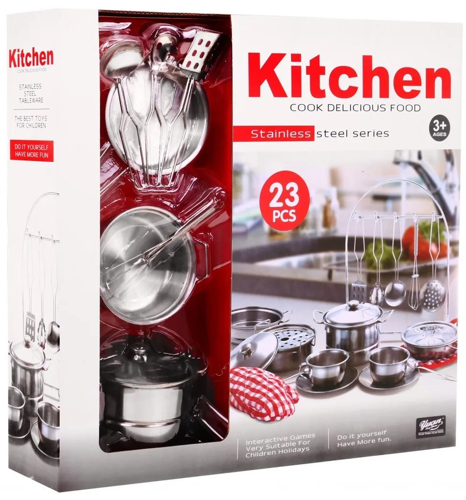 Kovová kuchynská sada 23 el. RAMIZ 555-BX009