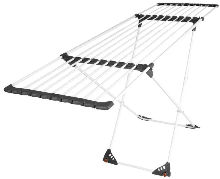 Sušiak na bielizeň Mojave grafit/biely