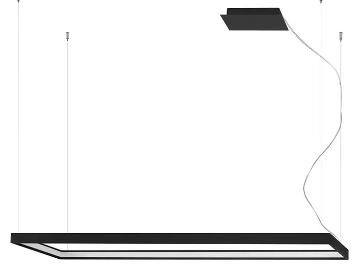 Závesné LED svietidlo Tuula l, 1x LED 50w, 3000k, b