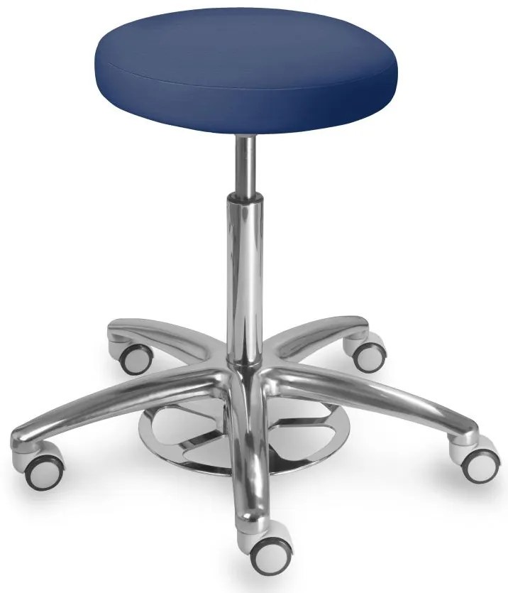 MAYER -  MAYER Zdravotnícka stolička taburet 1256 G CLEAN čalúnenie SILVERTEX koženka