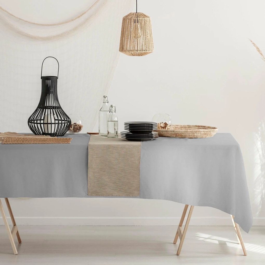 Obrus VIVA strieborný Rozmer: 60x120 cm