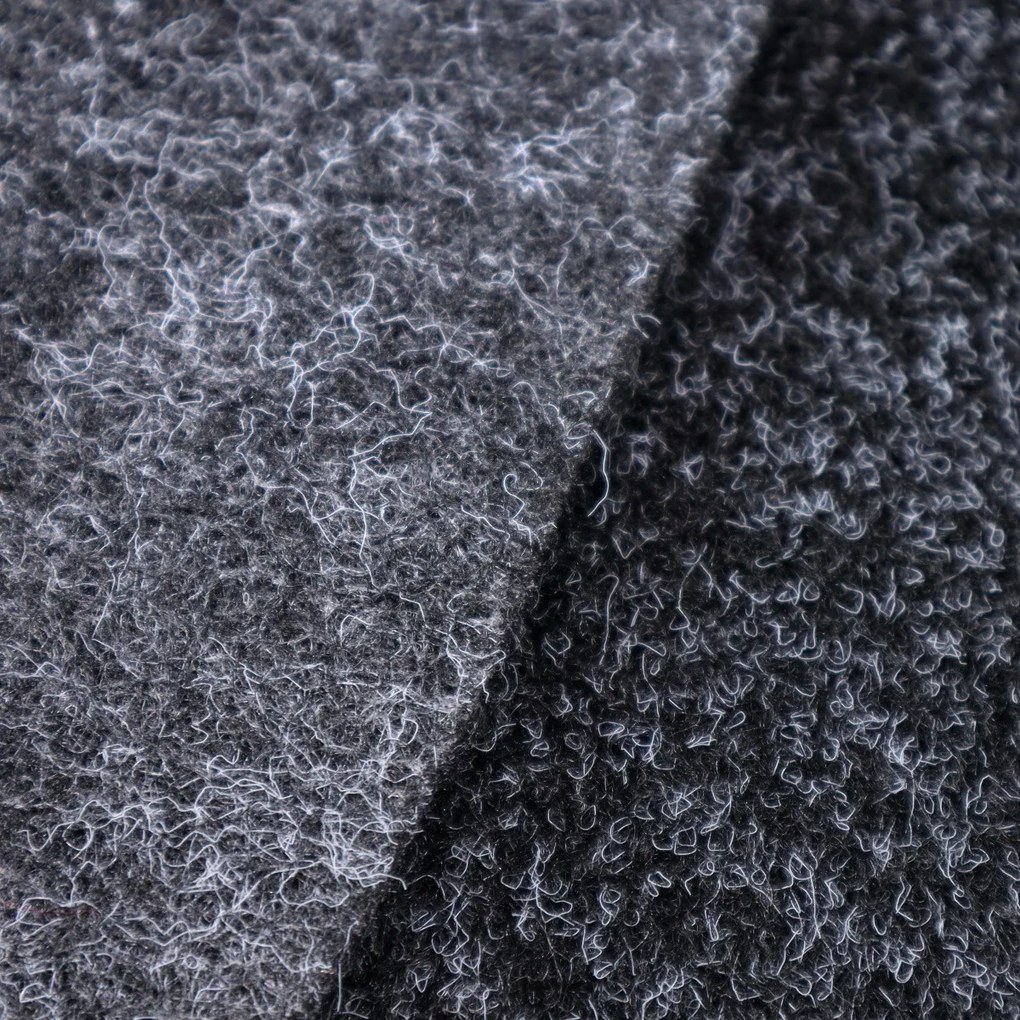 Betap, Metrážny koberec Primo 78 antracit, záťažový, na mieru, šíře 4m, šedá, resine, chodba / predsieň