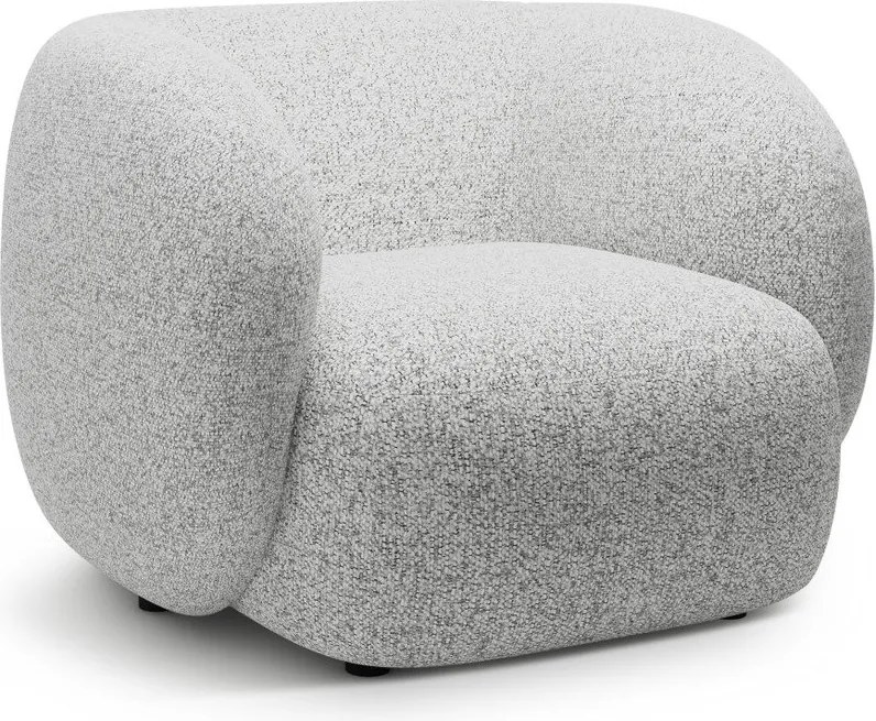 Svetlosivé kreslo Kate – Micadoni