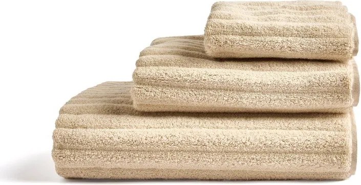 Béžová froté bavlnená osuška 70x140 cm Navira – Kave Home