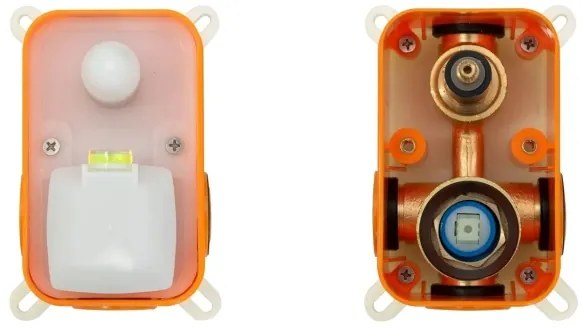 REA-P6609 - Sprchová súprava LUNGO s termostatickou podomietkovou batériou, kartáčované zlato