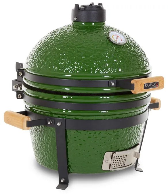 Kamado Keramický gril CHAMELEON 36cm Zelený