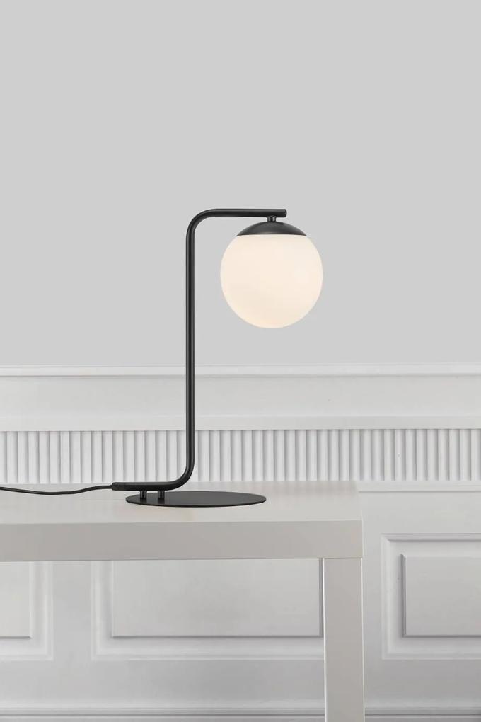 GRANT | dizajnová stolná lampa Farba: Čierna