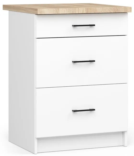 Kuchynská linka OLIWIA G2 2.4 m biela