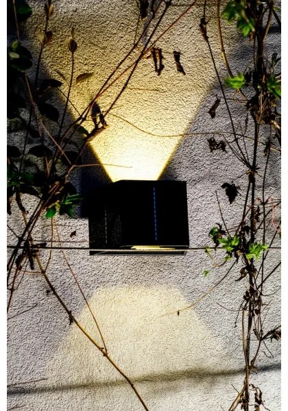 Immax 08489L - LED solárne nástenné svietidlo so senzorom LED/2W/5V IP54