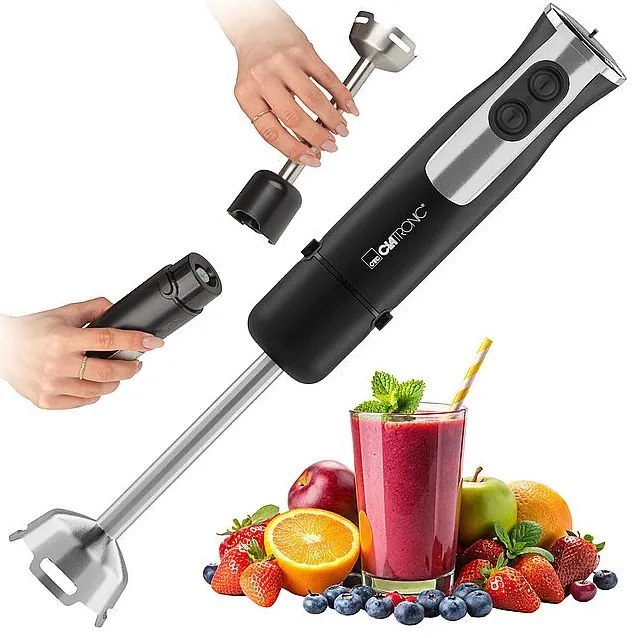 Ponorný mixér Clatronic SM 3825 z nehrdzavejúcejocele, 800 W