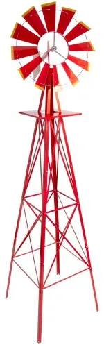 Veterný mlyn červený, 245 cm