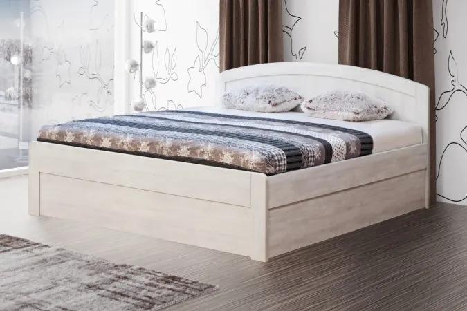 BMB MARIKA ART - kvalitná lamino posteľ s úložným priestorom, lamino