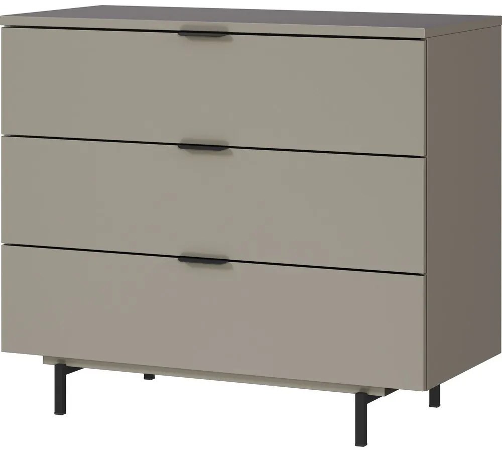 Sivá detská komoda 105x92x54 cm Tomino – Germania