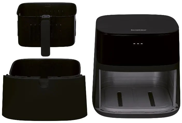 Silvercrest® Kitchen Tools Digitálna teplovzdušná fritéza XL Shfd 2150 (100390436)