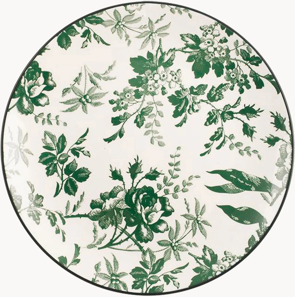 Porcelánové taniere na ovocie Margaret, 6 ks
