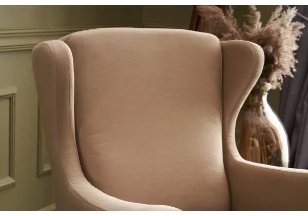 Kreslo ušák NUPI krémové