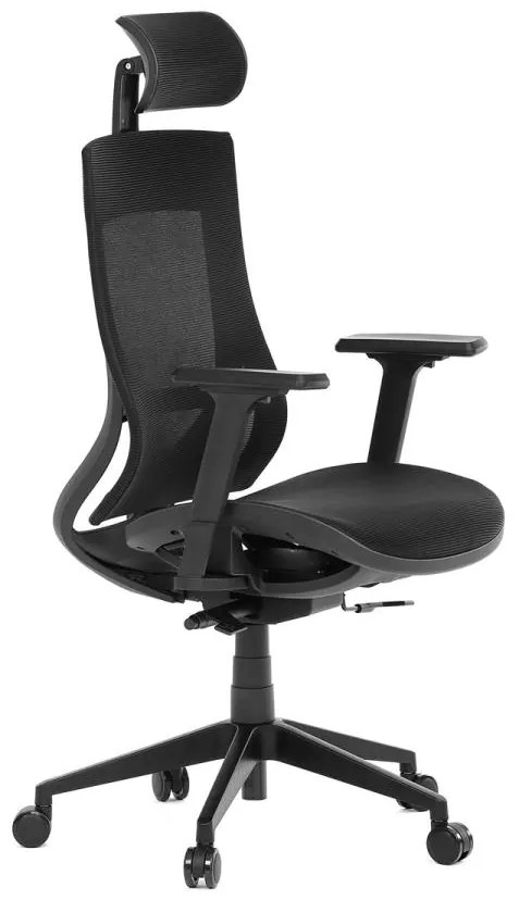 Autronic -  Kancelárska stolička KA-W002 BK čierna