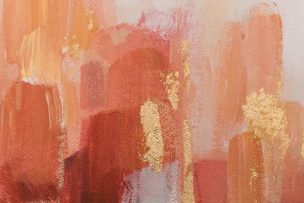 Maľovaný obraz na stenu ABSTRAKT  70x70 cm