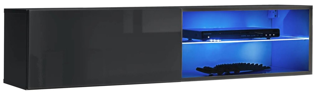 TV stolík/skrinka Southport 27 GG SW RTV 4 (grafit). Vlastná spoľahlivá doprava až k Vám domov. 1024085