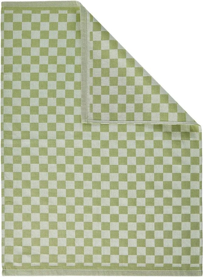CHECKER STYLE Utierka - sv. zelená