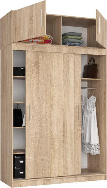 Nadstavec na skriňu S 150 dub sonoma