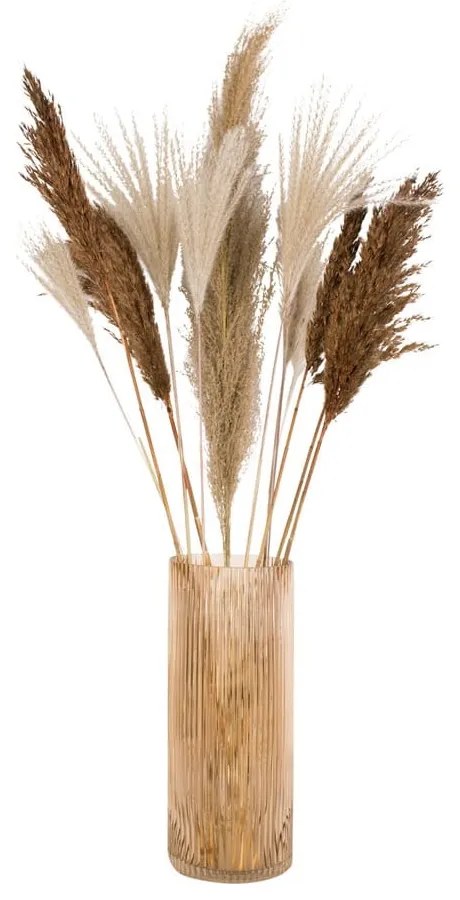 Svetlohnedá sklenená váza PT LIVING Allure, výška 30 cm