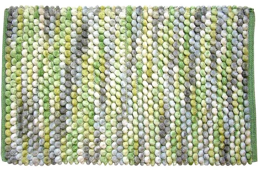 Kúpeľňový koberček Mosaic  50x80 cm, zelená