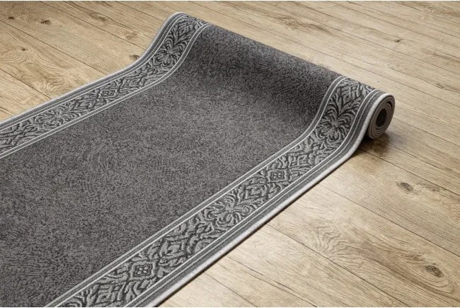 Protišmykový behúň ST.TROPEZ 94 sivý, rám - Výpredaj