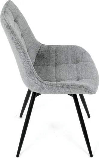 Jedálenská stolička sivá HC-T1130 GREY2