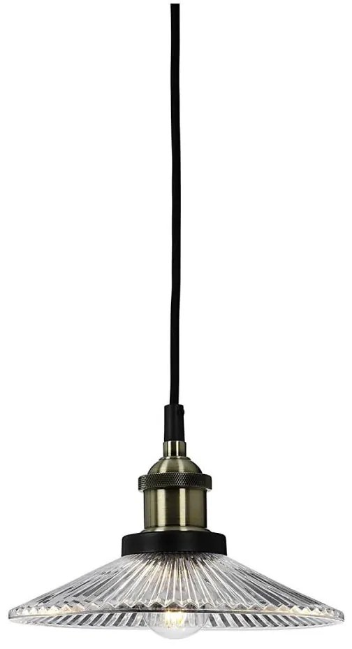 Cottex F1102A - Závesné svietidlo COBBLE na lanku 1xE27/40W/230V