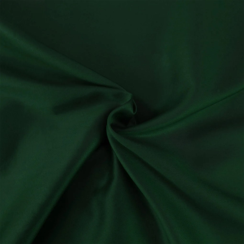 SATÉNOVÉ OBLIEČKY SATYNLOVE CLASSIC 200X220 CM, 2KS 70X80 CM TMAVOZELENÉ