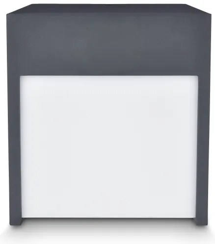 Brilagi - LED Vonkajšie nástenné svietidlo TERNI LED/12W/230V antracit IP44