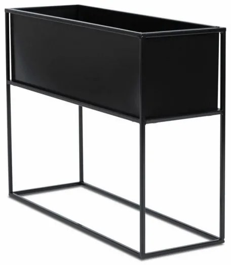 Stojan na kvety 50x64 cm čierna