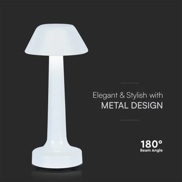 LED Stmievateľná nabíjacia stolná lampa LED/1W/5V 3000-6000K biela