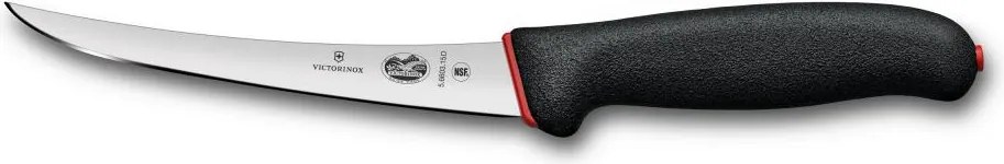 Victorinox - Vykosťovací kuchynský nôž DUAL GRIP 15 cm čierny