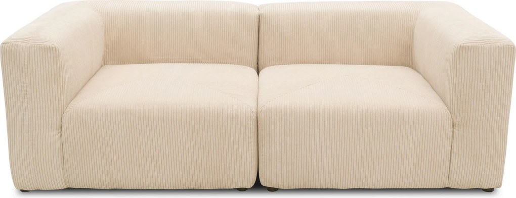 XXXLutz DVOJMIESTNA POHOVKA, textil, krémová MID.YOU - Sedačky - 001776018409